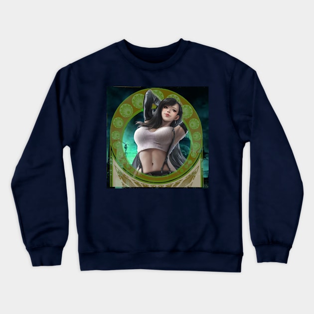 Gamer Pin Fantasy Crewneck Sweatshirt by The Roke's Collective